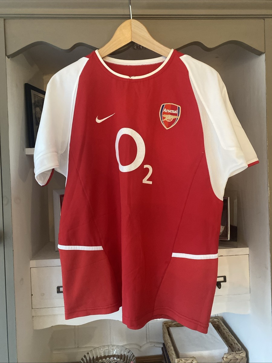 Original Arsenal Home Football Shirt Nike XLarge Boys Authentic O2
