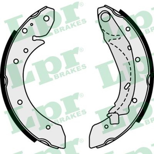 Bremsbackensatz LPR 07730 FüR Megane Renault Espace Laguna KA0 3 1 KA0V 16V K568-image