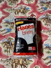 Vintage Hanes Briefs Underwear For Men Dead Stock New With Tags