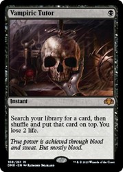 Vampiric Tutor 108/261 Dominaria Remastered