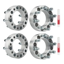 4pcs 2 8 Lug Wheel Spacers 8x6.5 For Chevrolet Silverado 2500 3500 Gmc Hummer