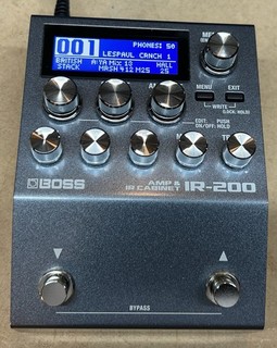 Boss IR 200 Amp & IR Cabinet Digital Modelling Pedal