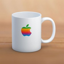 Apple Logo Becher Vintage Apple Logo Becher, 11Oz Keramikbecher