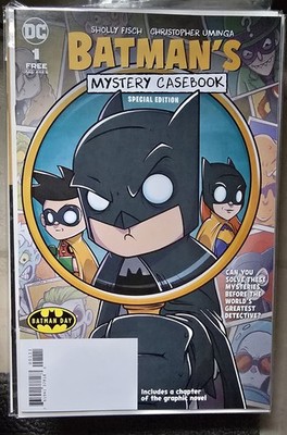 Batman's. Mystery Casebook Batman Day Special Edition #1 DC 2022 Great Cover