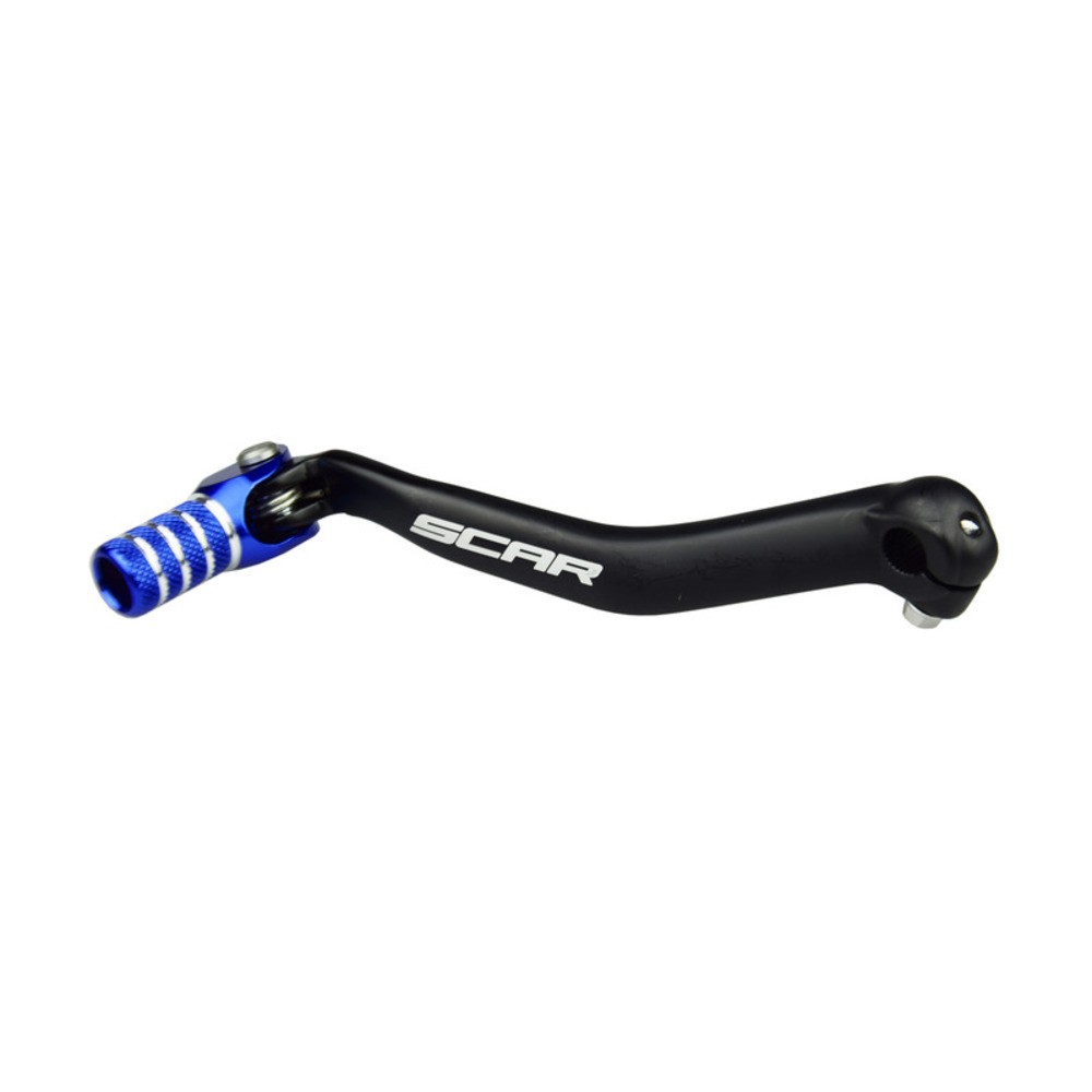 Free Shipping Scar Black Gear Shift Pedal/Blue Tip For Motorcycle Parts