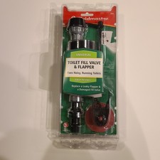 Toilet Fill Valve 2" Toilet Flapper Repair Kit Fluidmaster 400CR Universal