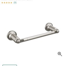 Delta Saylor 73508-SS 8" Towel Bar Brilliance Stainless Steel Silver