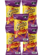 Cheetos Xtra Flamin' Hot Sabritas Mexican, 5 Bags (45g EACH)