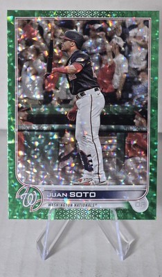 2022 Topps Series 1 - Juan Soto #150 Green Foil /499
