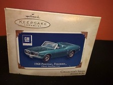 Hallmark Keepsake 2005 Ornament 1968 Pontiac Firebird Ornament