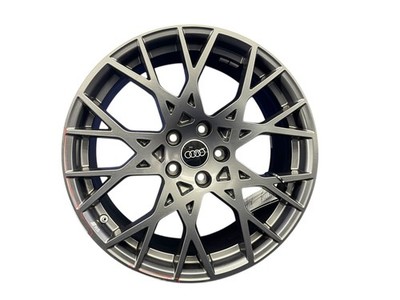 2022-2026 AUDI RS3 8Y OEM 19X8 MULTISPOKE WHEEL RIM SILVER & BLACK