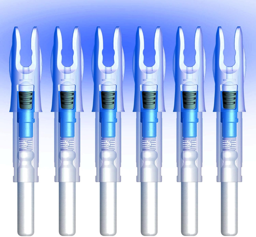 DZHONGD Encoches lumineuses pour flèches avec .166/G, .204/X