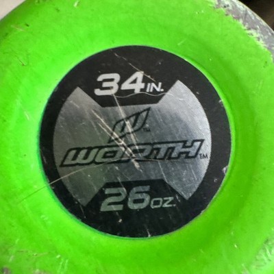 Ampli Worth SBAMPA ESBA2 34 26 oz batte de softball 2 1/4 dia 1,20