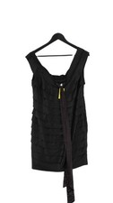 elements/amanda wakeley Tank Midi Dress UK12 in Black