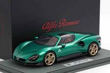 BBR - 1:18 Alfa Romeo 33 Stradale Verde Montreal Green - Limited Edition Resi...