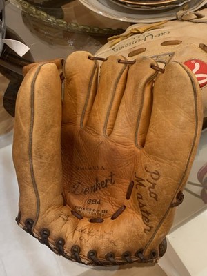 Vintage 1950's DENKERT G84 WHITEY FORD Pro Master Glove Made In USA