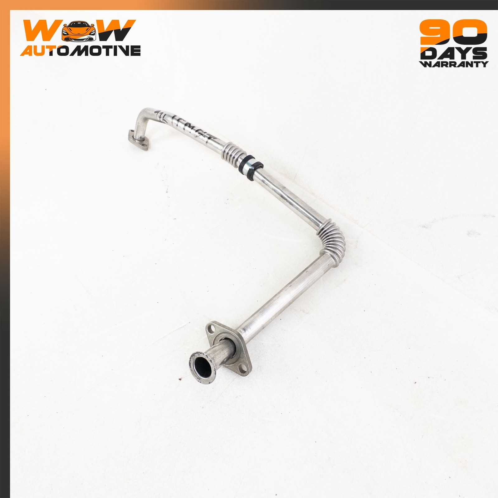 05-19 MASERATI GRANTURISMO LEFT AIR PUMP CHECK VALVE EGR PIPE LINE OEM