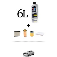 Hoffcar Wartungsset 4 Filter Und 6L ÖL FüR Opel Astra G 2.2 DTI 16V 92KW Ab 2