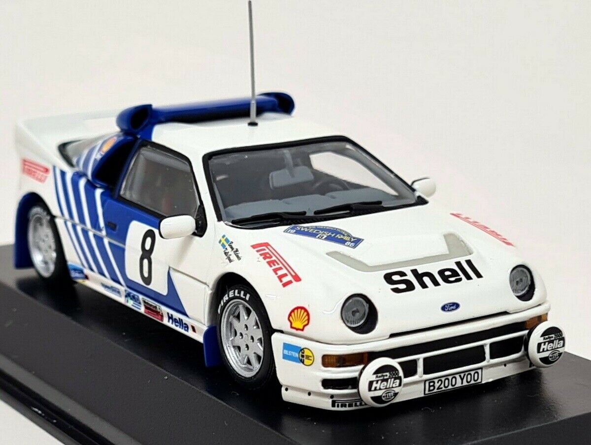 Minichamps 1/43 - Ford RS200 Rally Sweden Grundel Melander 1986430 868008
