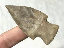 EXCEPTIONAL LANGE POINT TEXAS ARROWHEAD AUTHENTIC INDIAN ARTIFACT TT2