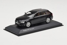 Minichamps 1/43 Audi A4 B8 Avant 2012 Late Black Minicar