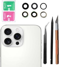 16 Pro Back Camera Glass Lens Replacement for iPhone 16 Pro 16 Pro Max Rear