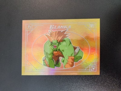 2025 Cardsmiths Street Fighter Alpha Blanka #45 Rainbow Holofoil Parallel