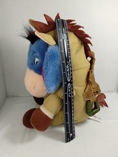 Rare Retired DISNEY Winnie the Pooh EEYORE as Bullseye 13" Plush. Good Condition