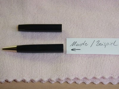 Montblanc Meisterstück 164 + 165 Griffstück 80er Jahre Schwarz ohne Spitze