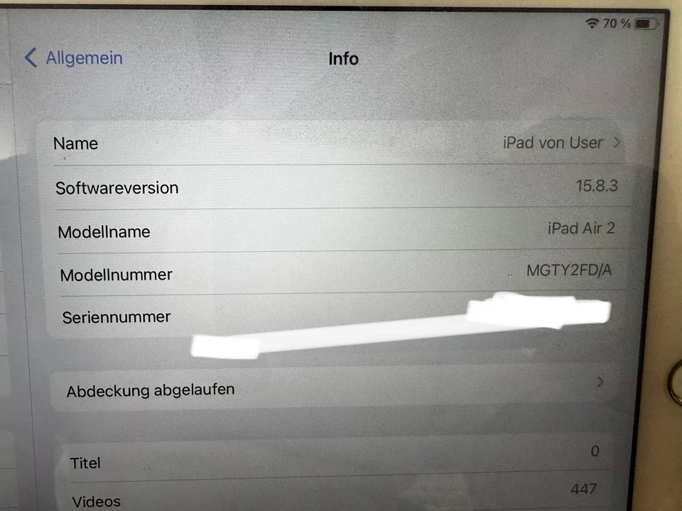 Apple iPad Air 2 · 128GB · Wi-Fi, Foto 2 von 5