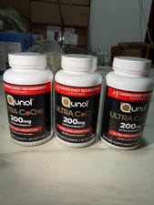Qunol CoQ10 200mg Softgels - Ultra High Absorption Coenzyme Supplements3 bottles