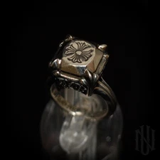 SZ 6.5 ♰ CHROME HEARTS ♰ CROSS COCKTAIL RING