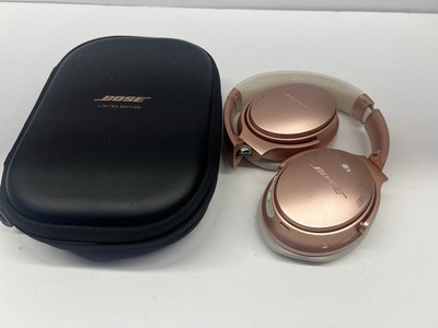 Bose QuietComfort 35 II-Wireless Noise Cancelling Headphones   Rose Gold   Used