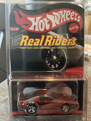 2005 Hot Wheels Real Riders Series 11 '85 Chevrolet Camaro Iroc-Z 03407/04000
