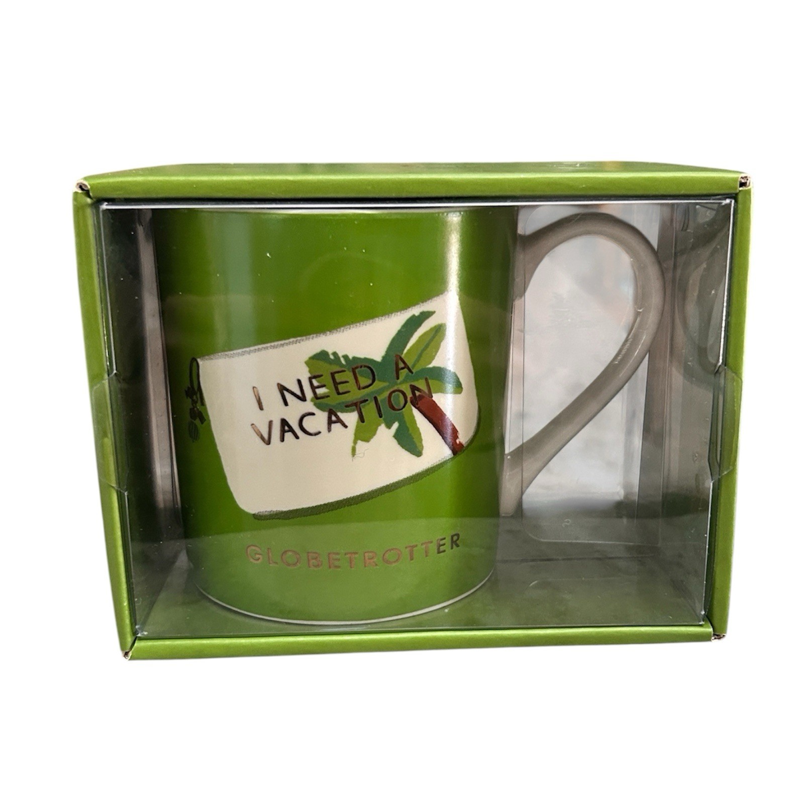 Kate Spade I Need A Vacation Globe Trotter Ceramic Mug Things We Love Lenox