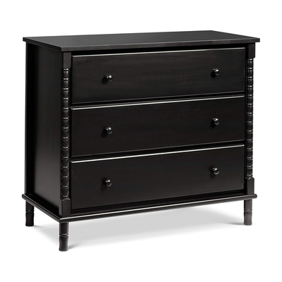 #ad Elegant Jenny Lind 3 Drawer Dresser in Rich Ebony Finish $414.99