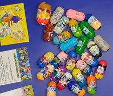 mighty beanz Lot of 27 w/ Collectors Booklets  Cards lot of 7 Fun Times  lot