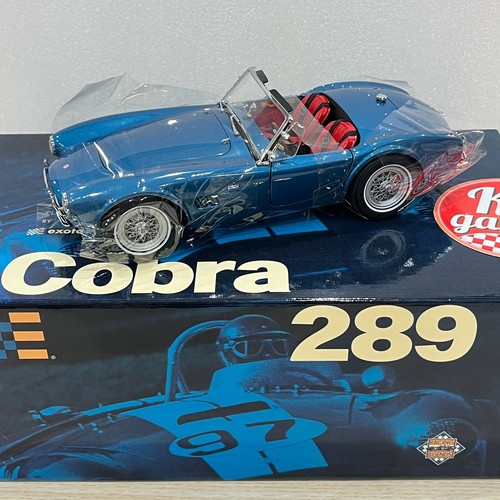 EXOTO 1/18 Shelby Cobra 289 V8 1963 1964 SCCA RLG18127 diecast model