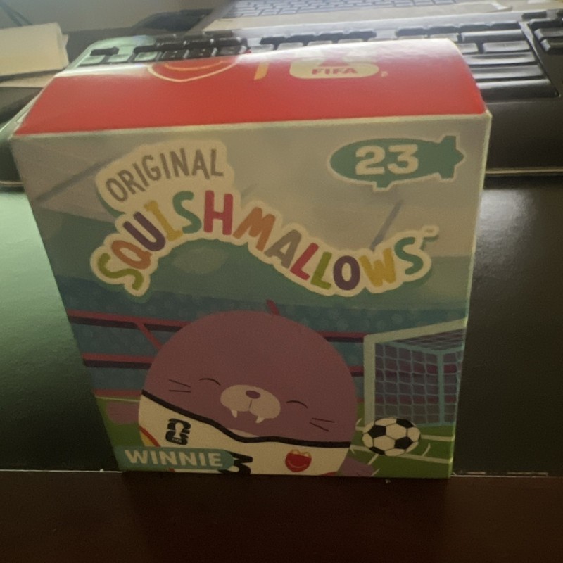 New! Toy #23 WINNIE ~ FIFA World Cup Ltd Edn 2026 McDonalds Squishmallow NEW