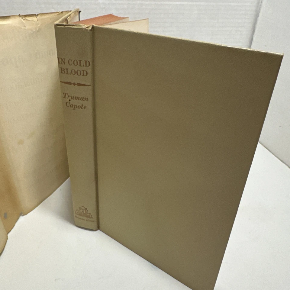 In Cold Blood Truman Capote 1st edition 1965 Hardback Random House US HCDJ Foto 4 de 4