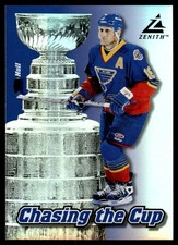 1997-98 ZENITH CHASING THE CUP Brett Hull St. Louis Blues #15