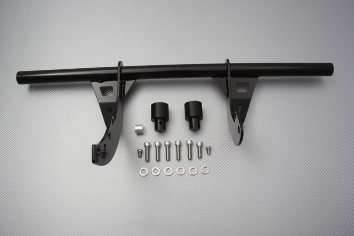 Crash bar Softail Low Rider 1745 : pare-moteur en acier pour longs trajets Custom