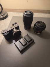 Sony Alpha A6300 w/ extra lenses and accessories