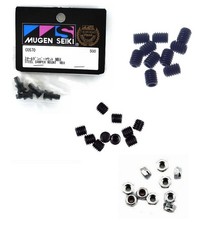Série De Pièces de Rechange MUGEN SEIKI Grains Dés et Supports Amortisseurs RC
