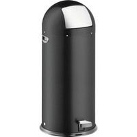"Helit Tret-Abfalleimer \"The Step Dome\", 52 Liter, Schwarz 1 Bis 12X Mengenrabatt"