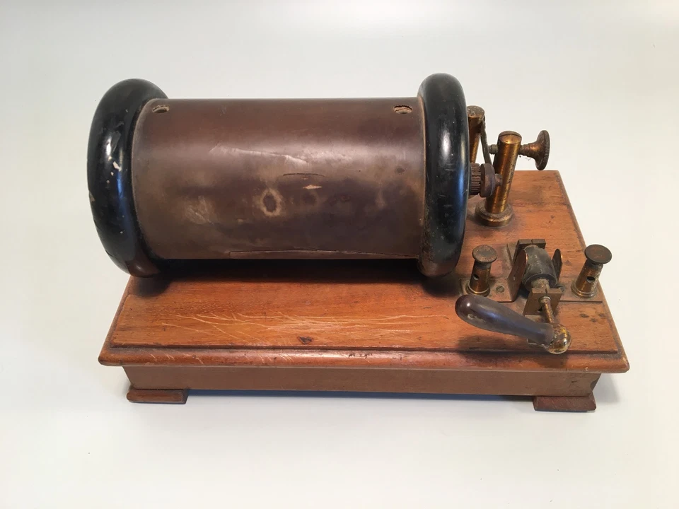Ruhmkorff Funkeninduktor / Ferd. Ernecke Berlin / spark inductor / um 1900 - Bild 2 von 4