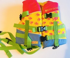Girls Body Glove Life Jacket 30-50lbs Type III PFD W/Clasps Great Condition Swim