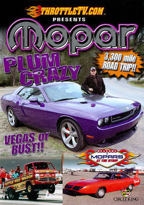 Mopar Plumb Crazy (DVD, 2011) New & Sealed