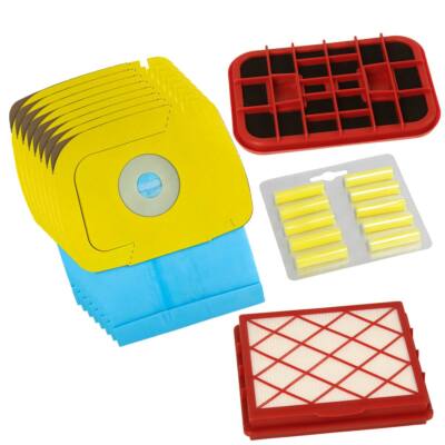 10 Staubsaugerbeutel Filter Set Duft geeignet für Electrolux Lux 1 D 820 Royal