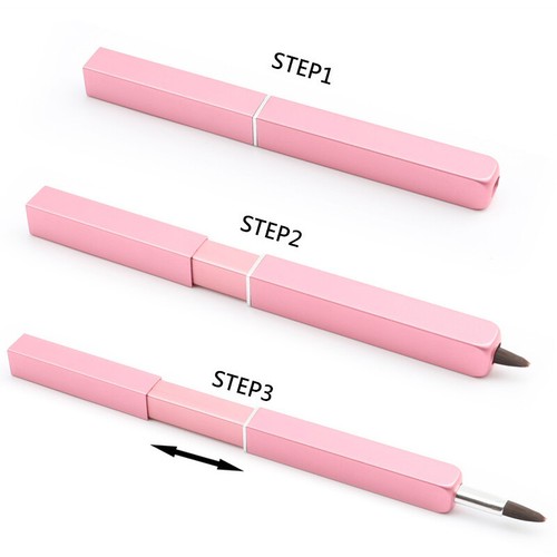 Telescopic Lip Brush Tools Beauty Makeup Cosmetic Tools Lip Brush Skin Friendly - Picture 10 of 17